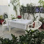 άνετο ισόγειο με αυλή شقة *